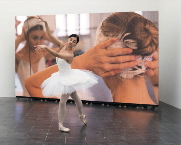 Rehearsal for swan lake